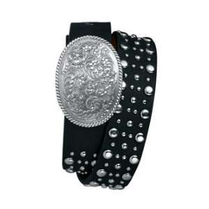  Ariat Womens Domed Studded Belt: Sports & Outdoors