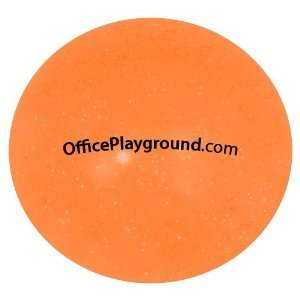  Gel Stress Ball   Glitter   Orange Toys & Games