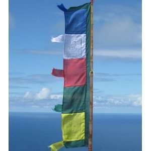 Vertical Tibetan Prayer Flags with Border ~ high quality 
