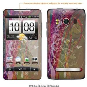   Skin Sticker forSprint HTC Evo 4G case cover Evo4G 274: Electronics