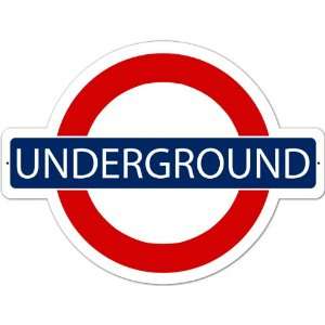  London Underground Metal Sign: Home & Kitchen