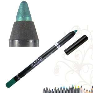    Metallic Sparkly Turquoise Glide Waterproof Eyeliner Beauty