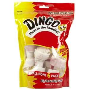  Dingo Knotted Bone Value Pack Sm 6/Pk
