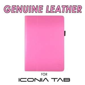   Genuine Leather Case w/Stand for Acer Iconia Tab A500 Electronics