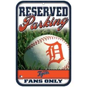  MLB Detroit Tigers Fans Only Sign