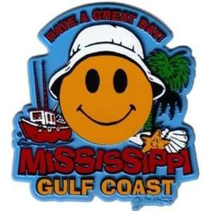  Mississippi (Gc) Magnet Gulf Coast Smiley Face Case Pack 
