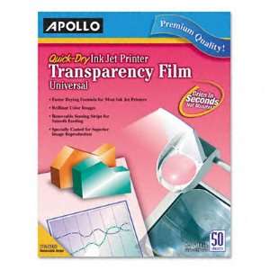  Universal Quick Dry Ink Jet Printer Transparency Film 