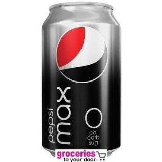 Pepsi Max Soda, 24 oz Bottle (Pack of Grocery & Gourmet Food