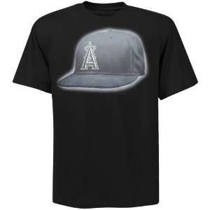   Angeles Angels of Anaheim Bling Cap T Shirt (Black): Sports & Outdoors