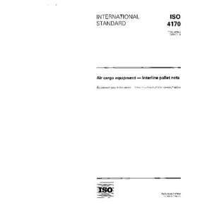   , Air cargo equipment   Interline pallet nets ISO TC 20/SC 9 Books