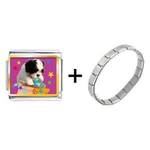  Poodle And Present Photo Italian Charm Pugster Jewelry