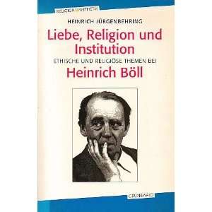   Religion und Asthetik) (German Edition) (9783786717584) Heinrich
