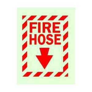 Sign,14x10,fire Hose   BRADY:  Industrial & Scientific