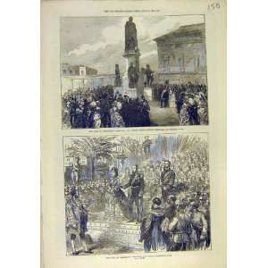   1872 Duke Edinburgh Leinster Dublin Exhibition Print