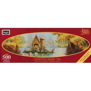   Mural From The Precious Moments Chapel 500 Piece Puzzle: Toys & Games