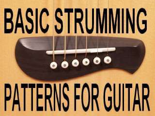 Basic Strumming Patterns For Guitar DVD Beginner Lesson  