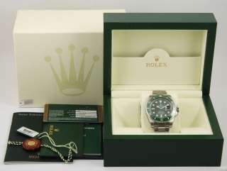 2011* Rolex Green Submariner 116610LV Limited Watch (2011.08 
