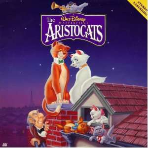  The Aristocats, Walt Disney, Laserdisc Movies & TV
