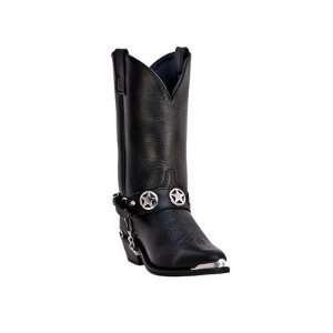  Dingo DI5672 Mens Outlaw Narrow Toe Boots in Black: Baby