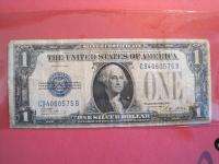 Very Nice 1928 A silver certificate funny back  
