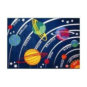 Solar System Kids Rug   5 3 x 7 6   Fun Time   FT 170 5FT3 7FT6