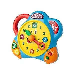  Bilingual Learning Clock in Spanish English: Toys & Games