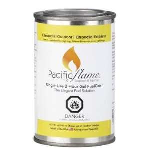  Pacific Decor CITRONELLA Fire Pot Fuel Gel   Single Use 