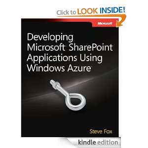   Using Windows AzureTM Steve Fox  Kindle Store