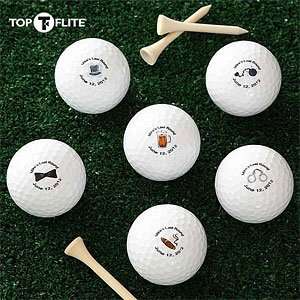   Last Round Personalized Top Flite Golf Balls