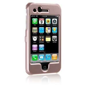 iPhone 3G Solid Blush Snap On Case Cover with Screen Protector (iPhone 