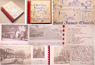   PA CHURCH COOK BOOK RECIPES~history PHOTOS 1975 PENNSYLVANIA/canning