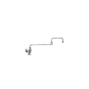  T&S Brass B 0261   Single Sink Faucet, Double Joint Swing 
