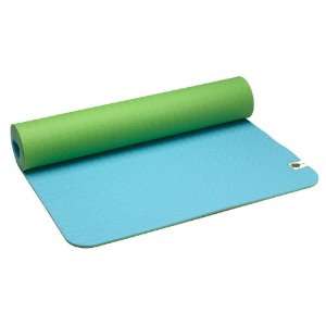  Lotuspad Eco Yoga Mat 24 X 72 X 3/16 (5mm) Blue / Green 
