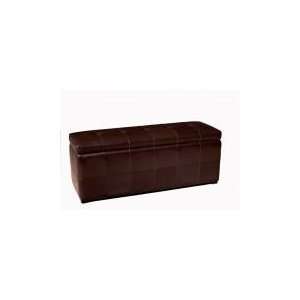  Full Leather Storage Bench by Wholesale Interiors