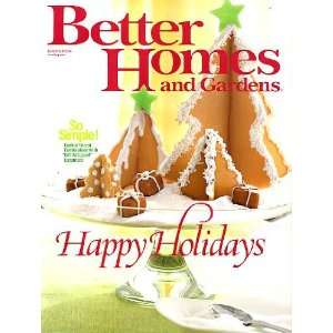   2006 Christmas Issue Better Homes and Gardens Magazine Books