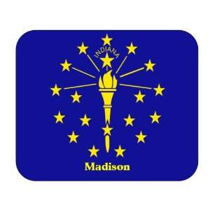 US State Flag   Madison, Indiana (IN) Mouse Pad 