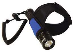 220 Lumens LED Dive Light Torch Wide Angle w/Hand Strap  