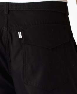 NEW Mens Levis Squadron Cargo Belted Shorts 34 Black  