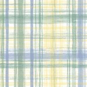  Blue and Green Plaid Wallpaper
