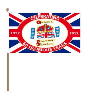 Queens Diamond Jubilee Flag Official Elizabeth 60 Years Royal Union 