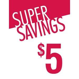  Super Savings Generic Red Sign