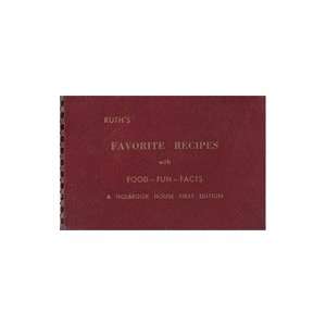 Ruths Favorite Recipes with Food Fun Facts  Books