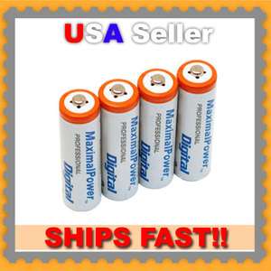 MaximalPower AAA 1200mAh 1.25v NiMH Rechargeable Battery 4 Pack 