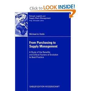  From Purchasing to Supply Management A Study of the 