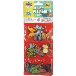   Expedition Butterfly Playset: Dozen Plastic Mini Insect Toy Figures