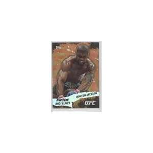  2010 Topps UFC Pride and Glory #PG12   Quinton Jackson 