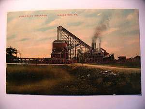 Cranbery Coal Breaker Colliery in Hazleton PA OLD  