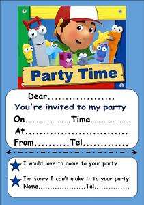 Handy Manny Party Invitations 30 Pack  