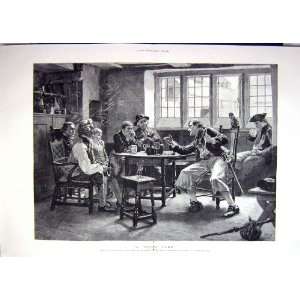   : 1893 TOUGH YARN MEN STORY PUBLIC HOUSE INN DADD ART: Home & Kitchen