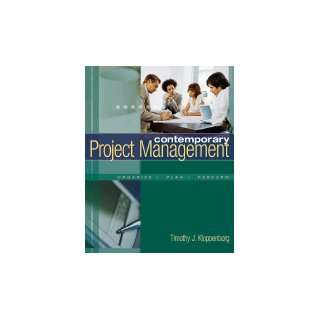 Contemporary Project Management , 2008 publication  Books